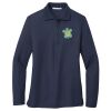 Ladies Long Sleeve Silk Touch™ Polo Thumbnail