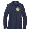 Ladies Long Sleeve Silk Touch™ Polo Thumbnail