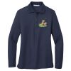 Ladies Long Sleeve Silk Touch™ Polo Thumbnail