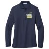 Ladies Long Sleeve Silk Touch™ Polo Thumbnail