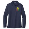 Ladies Long Sleeve Silk Touch™ Polo Thumbnail