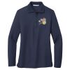 Ladies Long Sleeve Silk Touch™ Polo Thumbnail