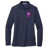 Ladies Long Sleeve Silk Touch™ Polo Thumbnail