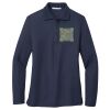 Ladies Long Sleeve Silk Touch™ Polo Thumbnail