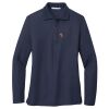 Ladies Long Sleeve Silk Touch™ Polo Thumbnail