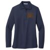 Ladies Long Sleeve Silk Touch™ Polo Thumbnail