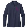 Ladies Long Sleeve Silk Touch™ Polo Thumbnail