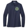 Ladies Long Sleeve Silk Touch™ Polo Thumbnail