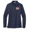 Ladies Long Sleeve Silk Touch™ Polo Thumbnail
