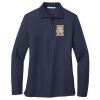 Ladies Long Sleeve Silk Touch™ Polo Thumbnail