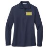 Ladies Long Sleeve Silk Touch™ Polo Thumbnail