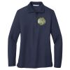 Ladies Long Sleeve Silk Touch™ Polo Thumbnail