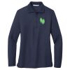 Ladies Long Sleeve Silk Touch™ Polo Thumbnail
