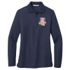 Ladies Long Sleeve Silk Touch™ Polo Thumbnail
