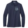 Ladies Long Sleeve Silk Touch™ Polo Thumbnail