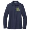 Ladies Long Sleeve Silk Touch™ Polo Thumbnail