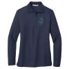 Ladies Long Sleeve Silk Touch™ Polo Thumbnail