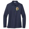 Ladies Long Sleeve Silk Touch™ Polo Thumbnail