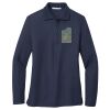 Ladies Long Sleeve Silk Touch™ Polo Thumbnail