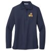 Ladies Long Sleeve Silk Touch™ Polo Thumbnail