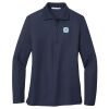 Ladies Long Sleeve Silk Touch™ Polo Thumbnail