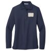 Ladies Long Sleeve Silk Touch™ Polo Thumbnail