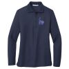 Ladies Long Sleeve Silk Touch™ Polo Thumbnail