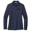Ladies Long Sleeve Silk Touch™ Polo Thumbnail