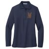 Ladies Long Sleeve Silk Touch™ Polo Thumbnail