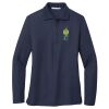 Ladies Long Sleeve Silk Touch™ Polo Thumbnail