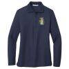 Ladies Long Sleeve Silk Touch™ Polo Thumbnail