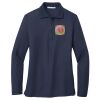 Ladies Long Sleeve Silk Touch™ Polo Thumbnail