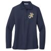 Ladies Long Sleeve Silk Touch™ Polo Thumbnail