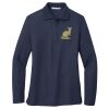 Ladies Long Sleeve Silk Touch™ Polo Thumbnail