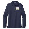 Ladies Long Sleeve Silk Touch™ Polo Thumbnail