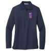 Ladies Long Sleeve Silk Touch™ Polo Thumbnail