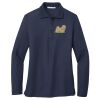 Ladies Long Sleeve Silk Touch™ Polo Thumbnail