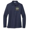 Ladies Long Sleeve Silk Touch™ Polo Thumbnail