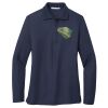 Ladies Long Sleeve Silk Touch™ Polo Thumbnail