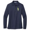 Ladies Long Sleeve Silk Touch™ Polo Thumbnail
