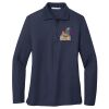 Ladies Long Sleeve Silk Touch™ Polo Thumbnail