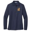 Ladies Long Sleeve Silk Touch™ Polo Thumbnail