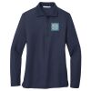 Ladies Long Sleeve Silk Touch™ Polo Thumbnail