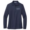 Ladies Long Sleeve Silk Touch™ Polo Thumbnail
