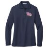 Ladies Long Sleeve Silk Touch™ Polo Thumbnail