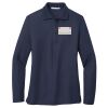 Ladies Long Sleeve Silk Touch™ Polo Thumbnail