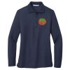Ladies Long Sleeve Silk Touch™ Polo Thumbnail