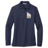 Ladies Long Sleeve Silk Touch™ Polo Thumbnail