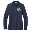 Ladies Long Sleeve Silk Touch™ Polo Thumbnail