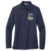Ladies Long Sleeve Silk Touch™ Polo Thumbnail